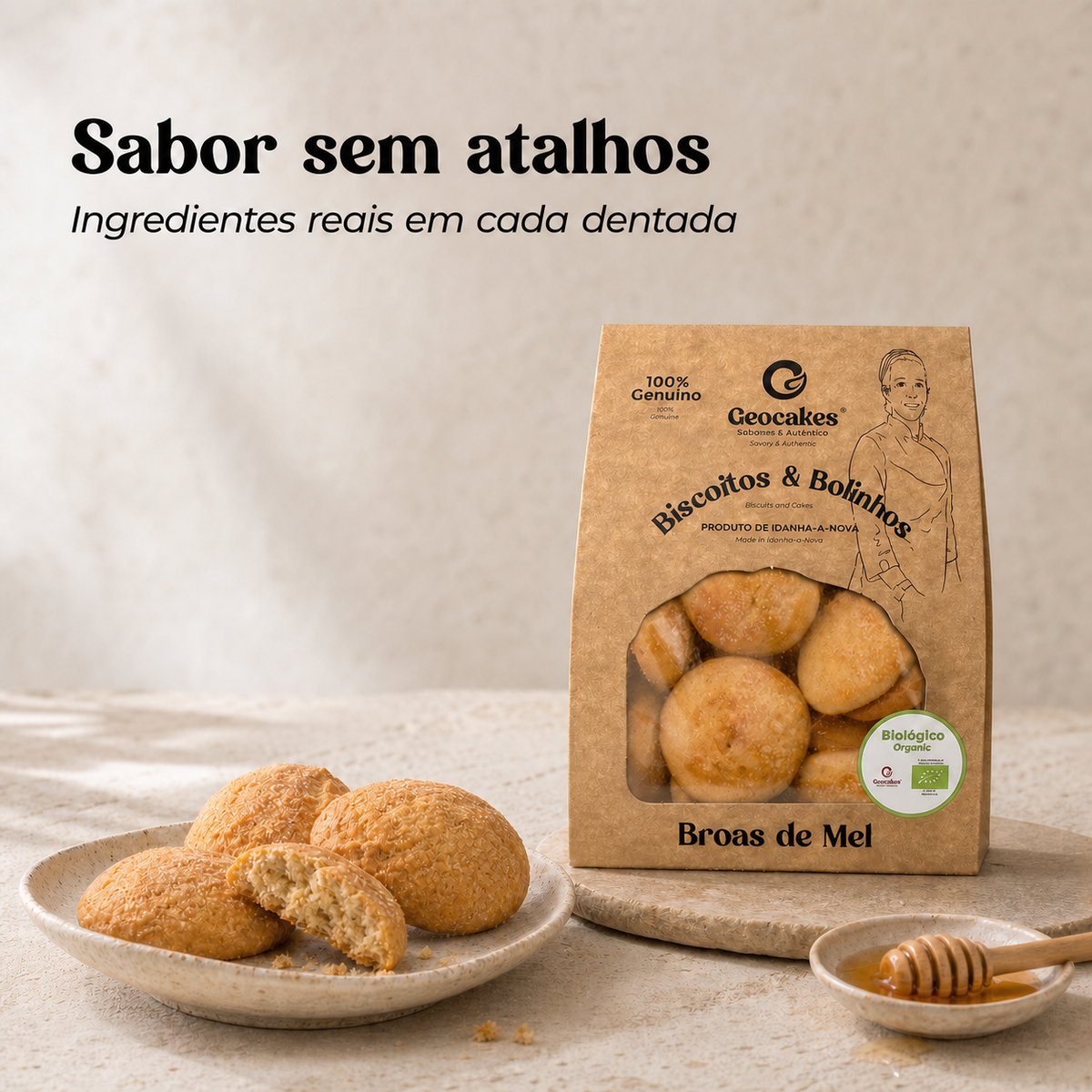 Broas de Mel Biológicas Artesanais da Beira Baixa