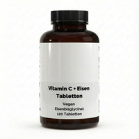 Ferro + Vitamina C - 120 comprimidos veganos