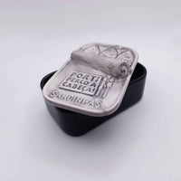 Hand-painted Ceramic Soap Box - Aguada Edition