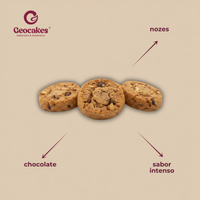 Cookies de Nozes e Chocolate da Beira Baixa