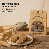 Cookies de Nozes e Chocolate da Beira Baixa