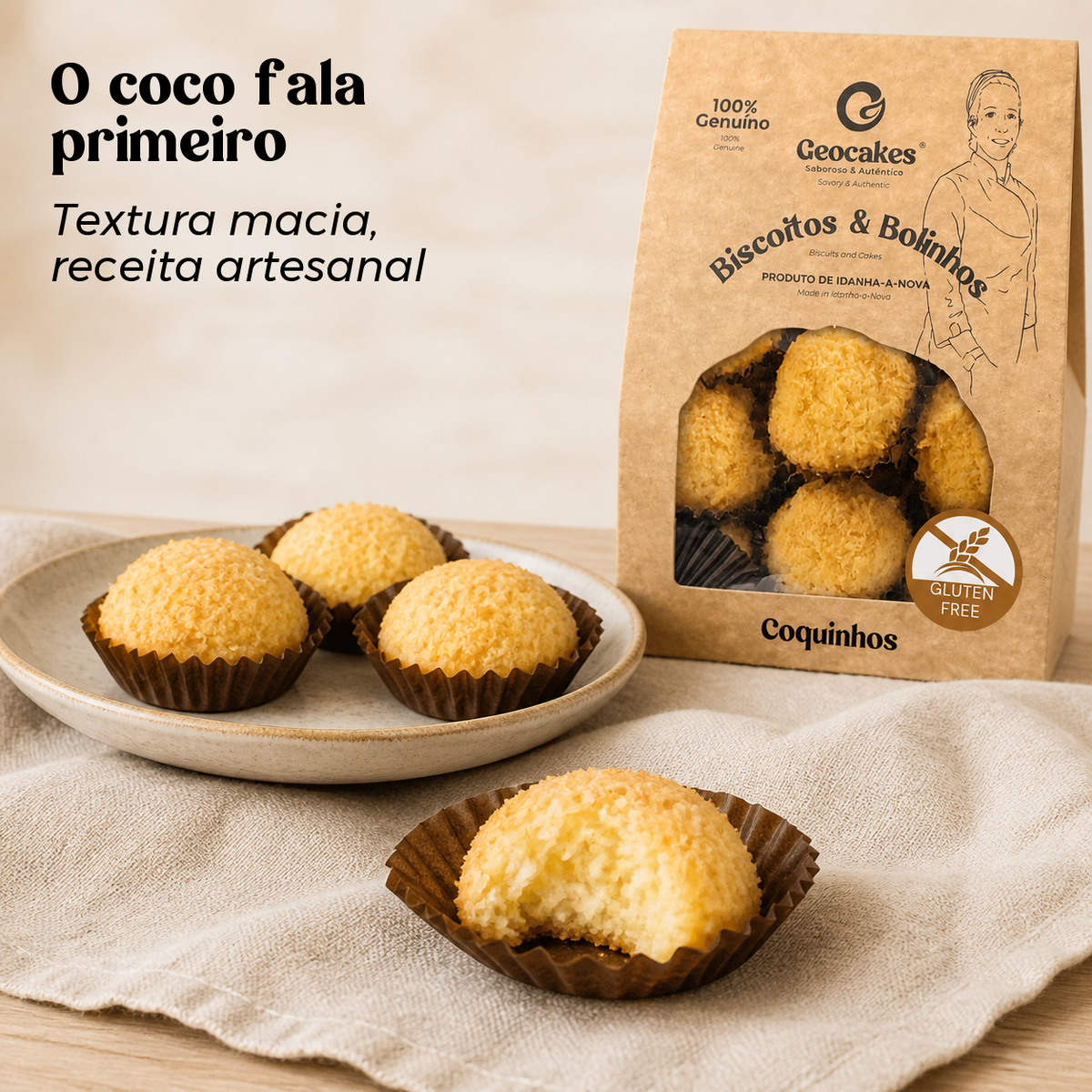 Coquinhos sem Glúten, Doçaria Artesanal da Beira Baixa