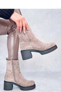 Heel boots model 187368