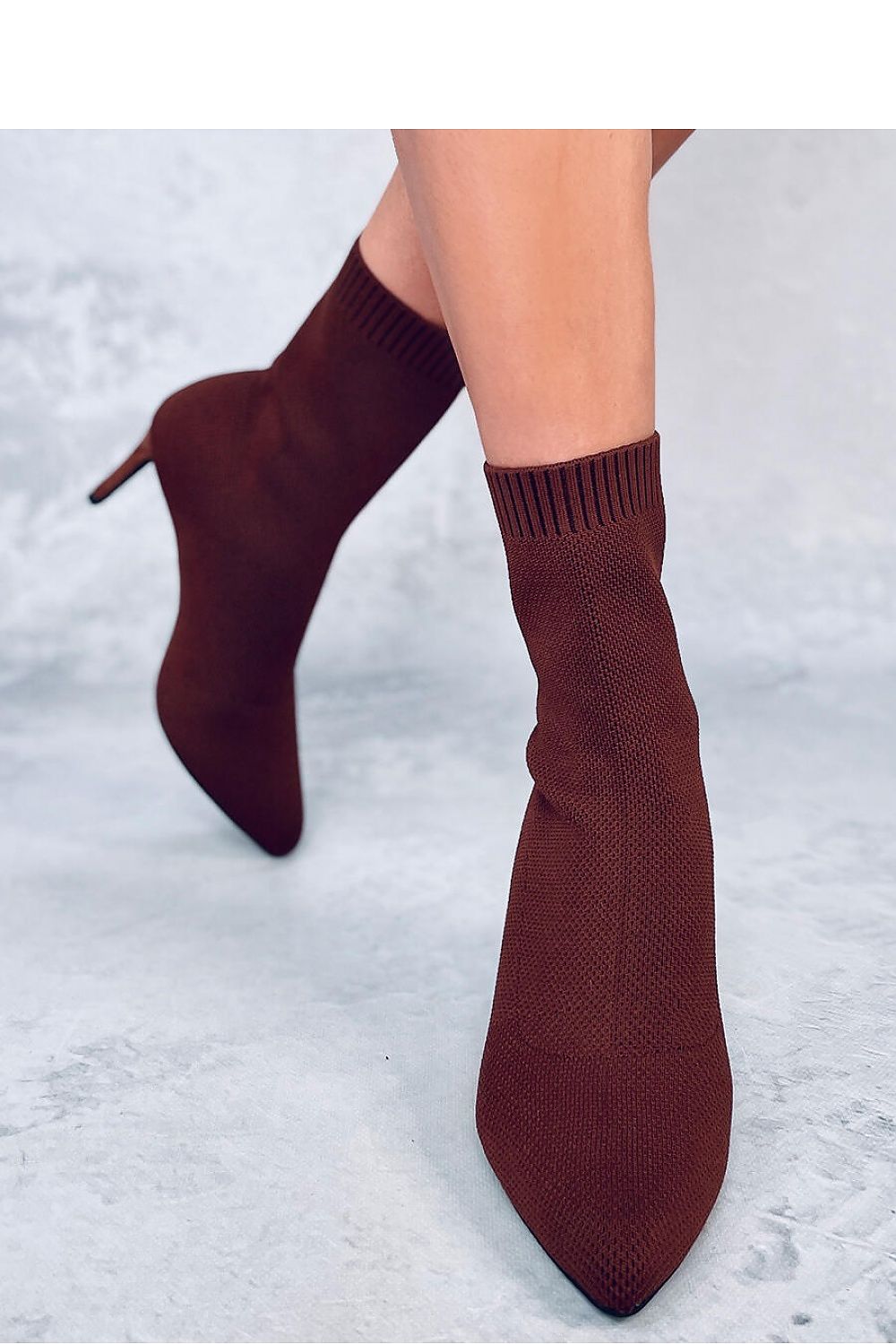 Heel boots model 187403