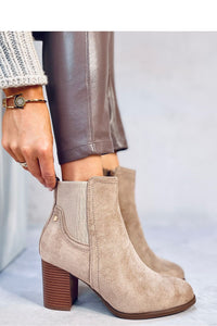 Heel boots model 188194