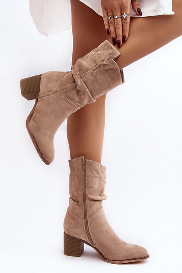 Heel boots model 189121