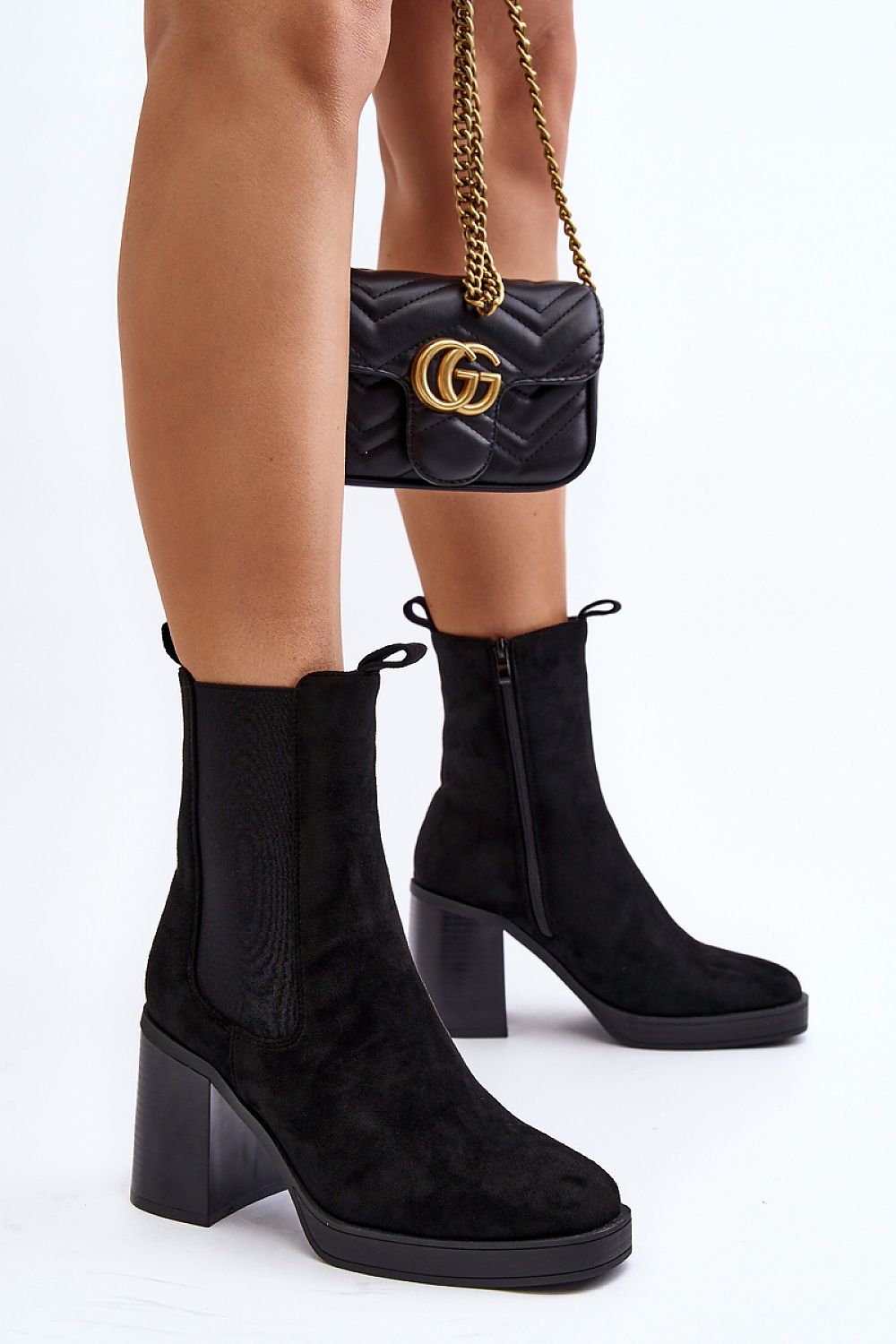 Heel boots model 191050