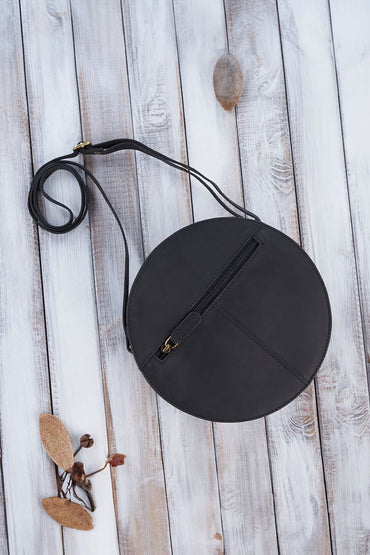 Natural leather bag model 191526