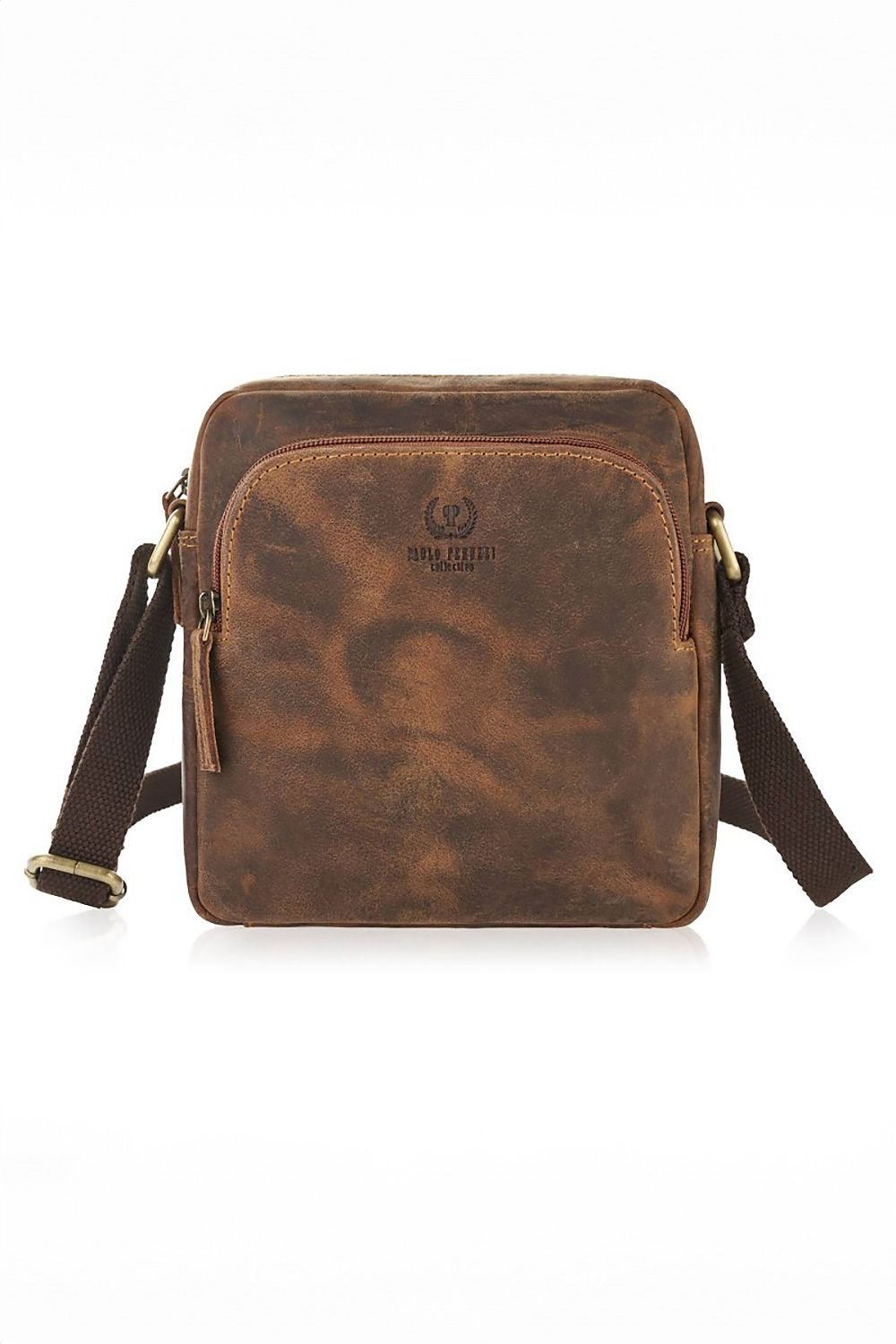 Natural leather bag model 191535