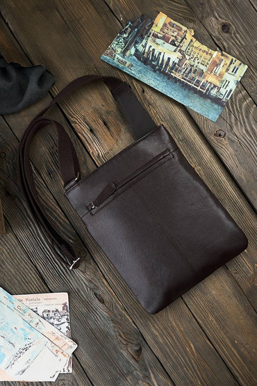 Natural leather bag model 191539