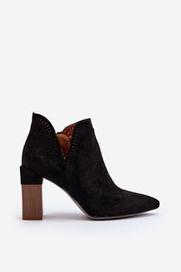 Heel boots model 192673