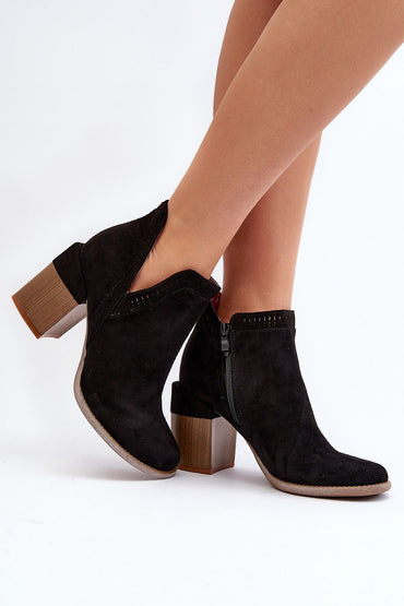 Heel boots model 192674