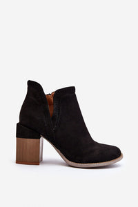Heel boots model 192674