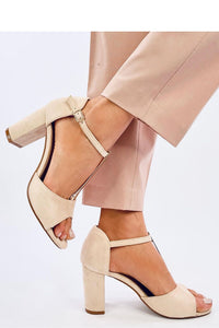 Heel sandals model 192792