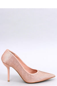   Szpilki damskie z cyrkoniami PAULIS CHAMPAGNE - Inello 