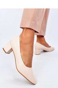 Block heel pumps model 194613