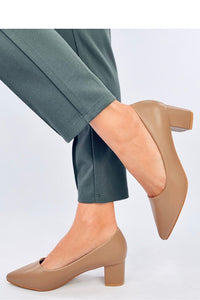 Block heel pumps model 194614