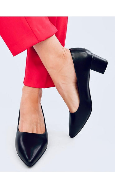 Block heel pumps model 194615
