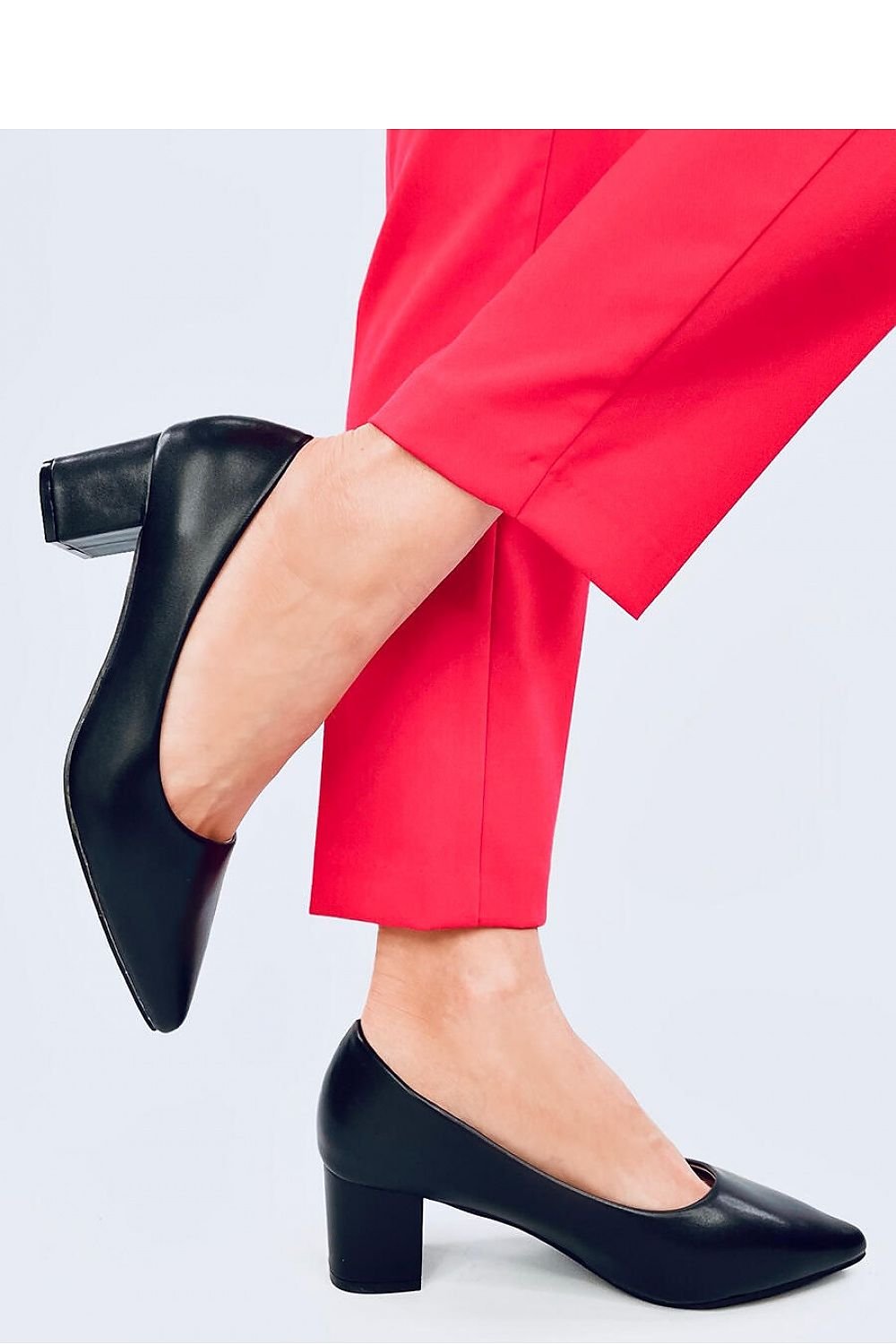Block heel pumps model 194615
