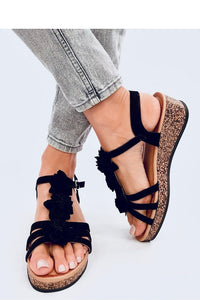Heel sandals model 195143