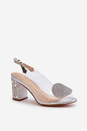 Heel sandals model 195580