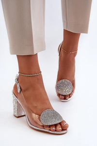 Heel sandals model 195580