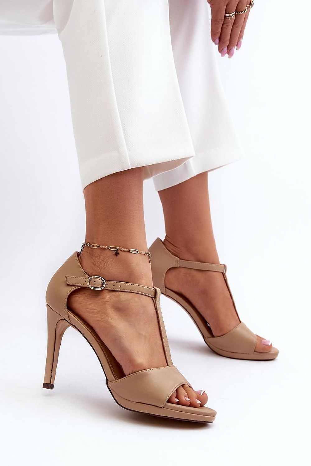 Heel sandals model 196239
