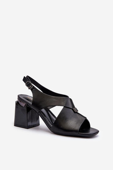 Heel sandals model 196320