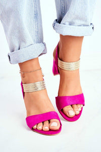 Heel sandals model 196324