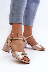 Heel sandals model 196331
