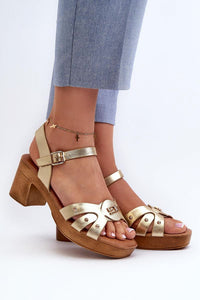 Heel sandals model 196334