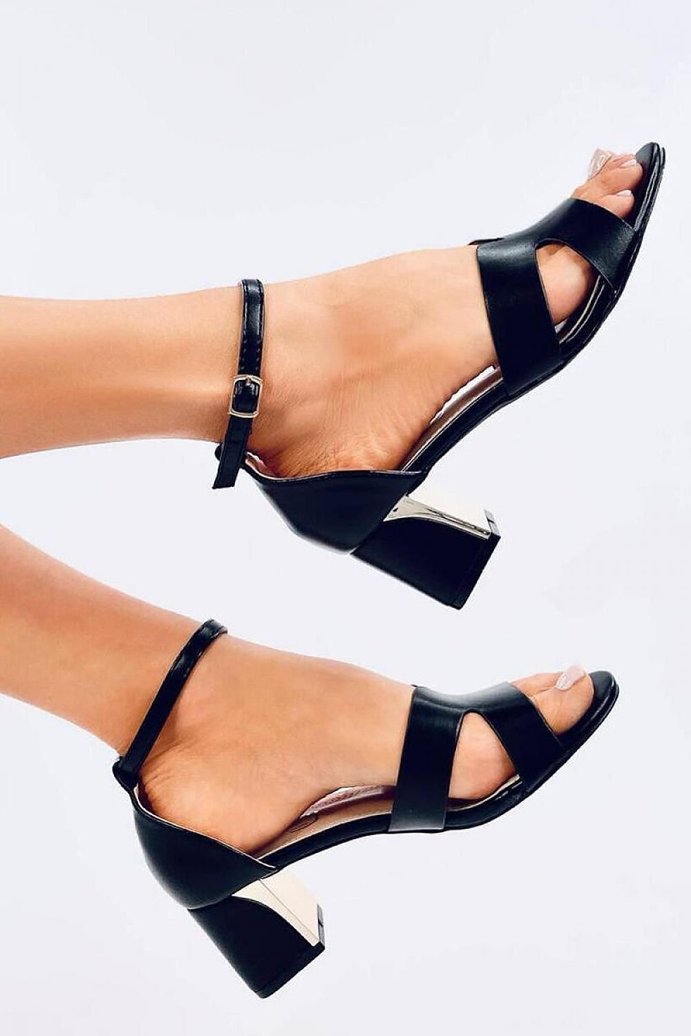 Heel sandals model 196535