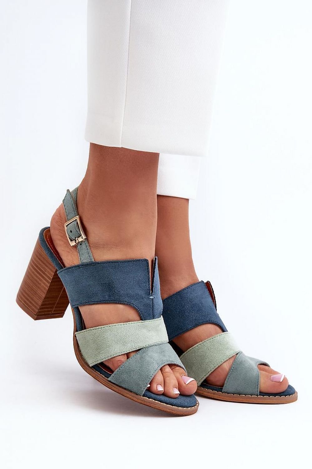 Heel sandals model 196630