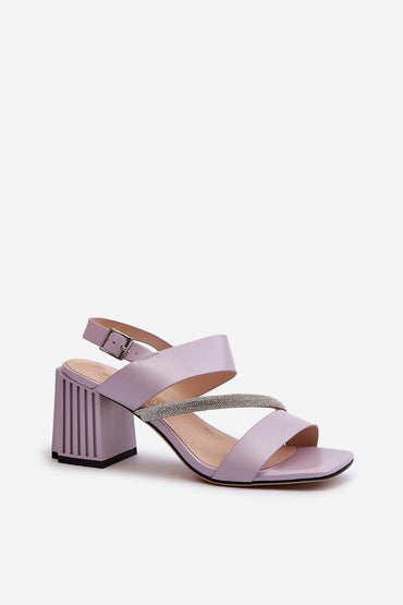 Heel sandals model 196644