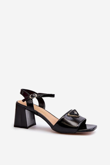 Heel sandals model 196645