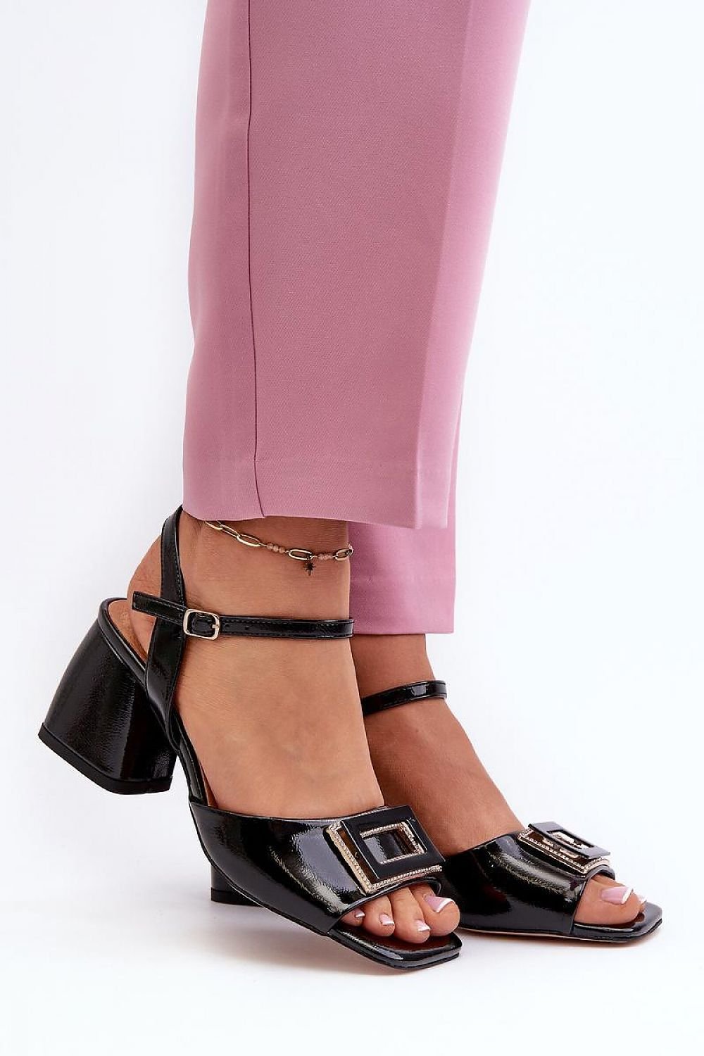 Heel sandals model 196646