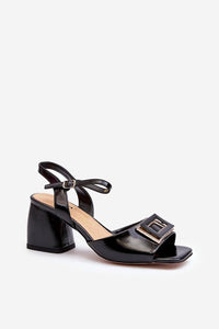 Heel sandals model 196646