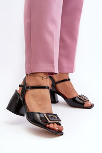 Heel sandals model 196646