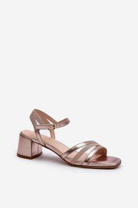 Heel sandals model 196656