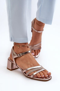 Heel sandals model 196656