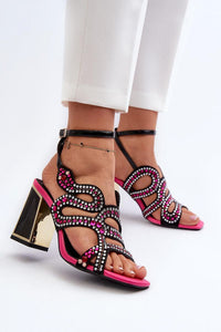 Heel sandals model 196972