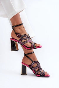 Heel sandals model 196972