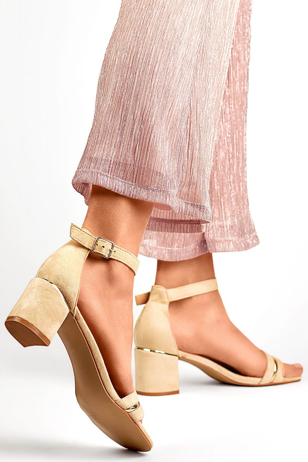 Heel sandals model 196990