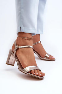 Heel sandals model 197085