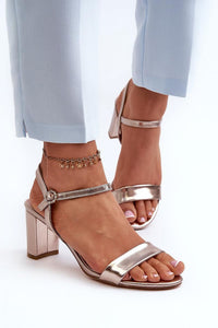 Heel sandals model 197085