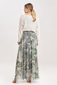 Long skirt model 197235