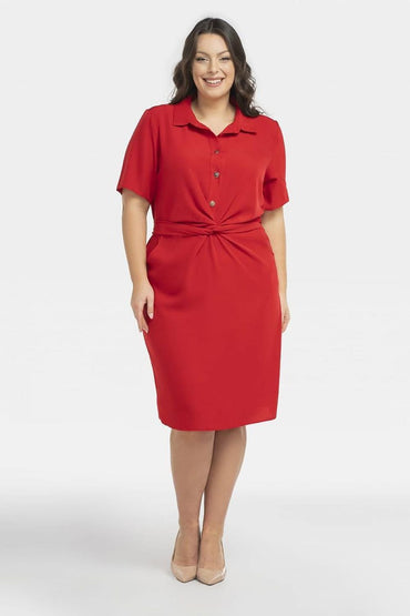 Plus size dress model 197776