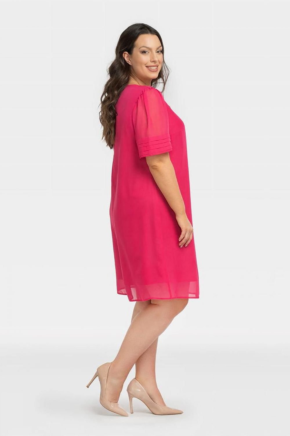 Plus size dress model 198153