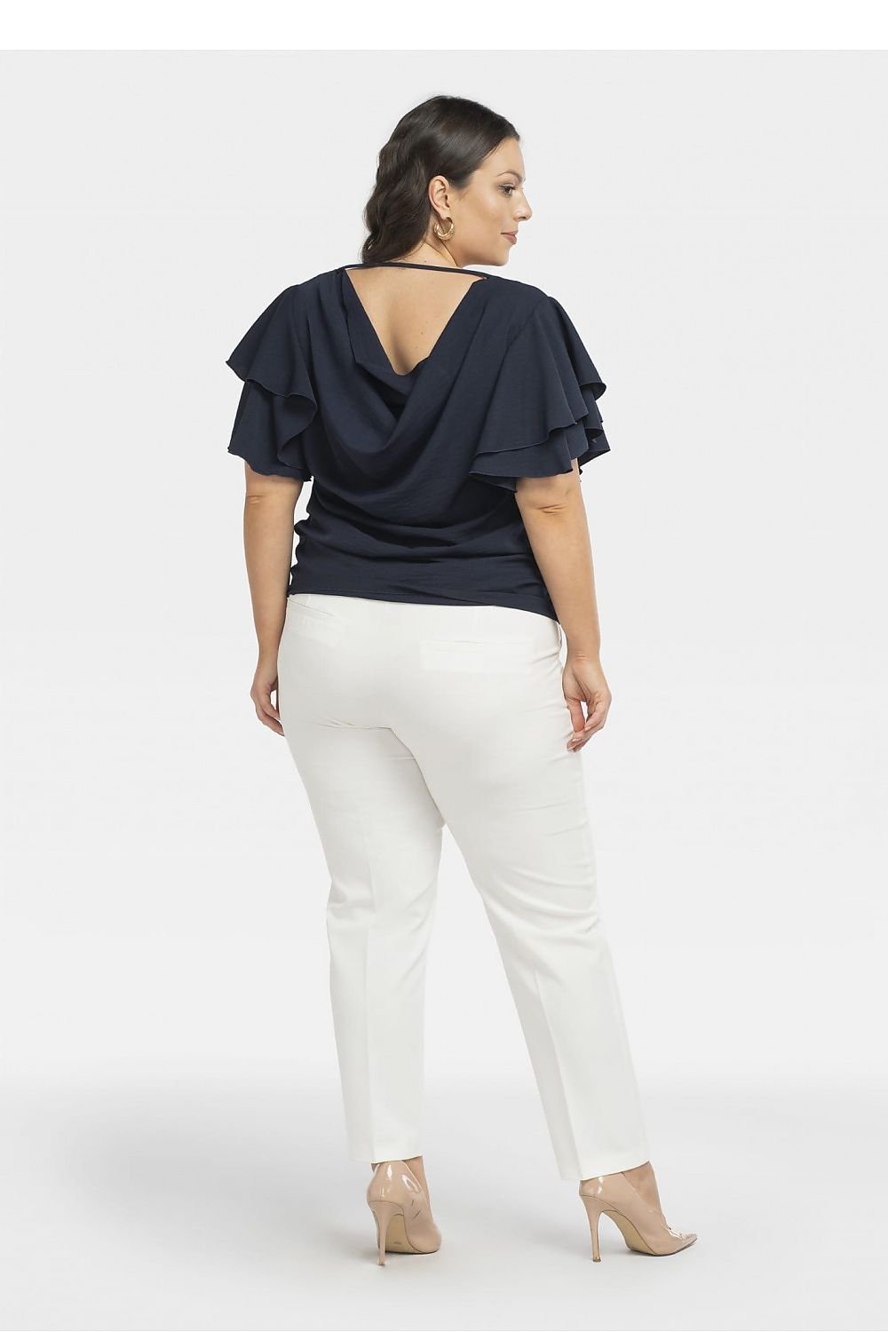 Plus size blouse model 198327