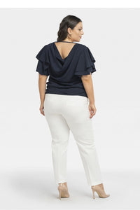 Plus size blouse model 198327